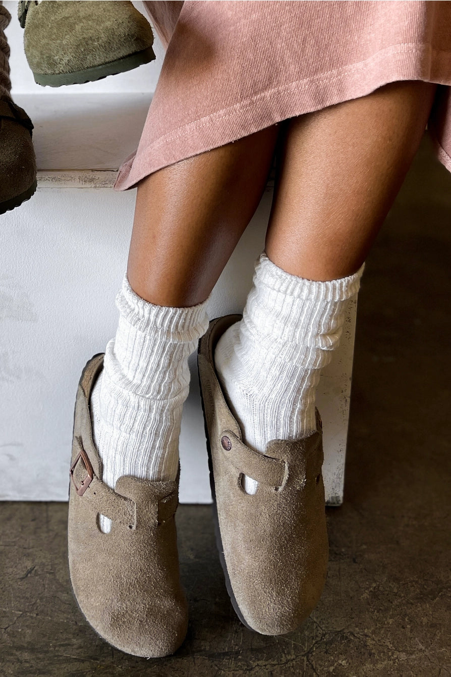 chunky long socks