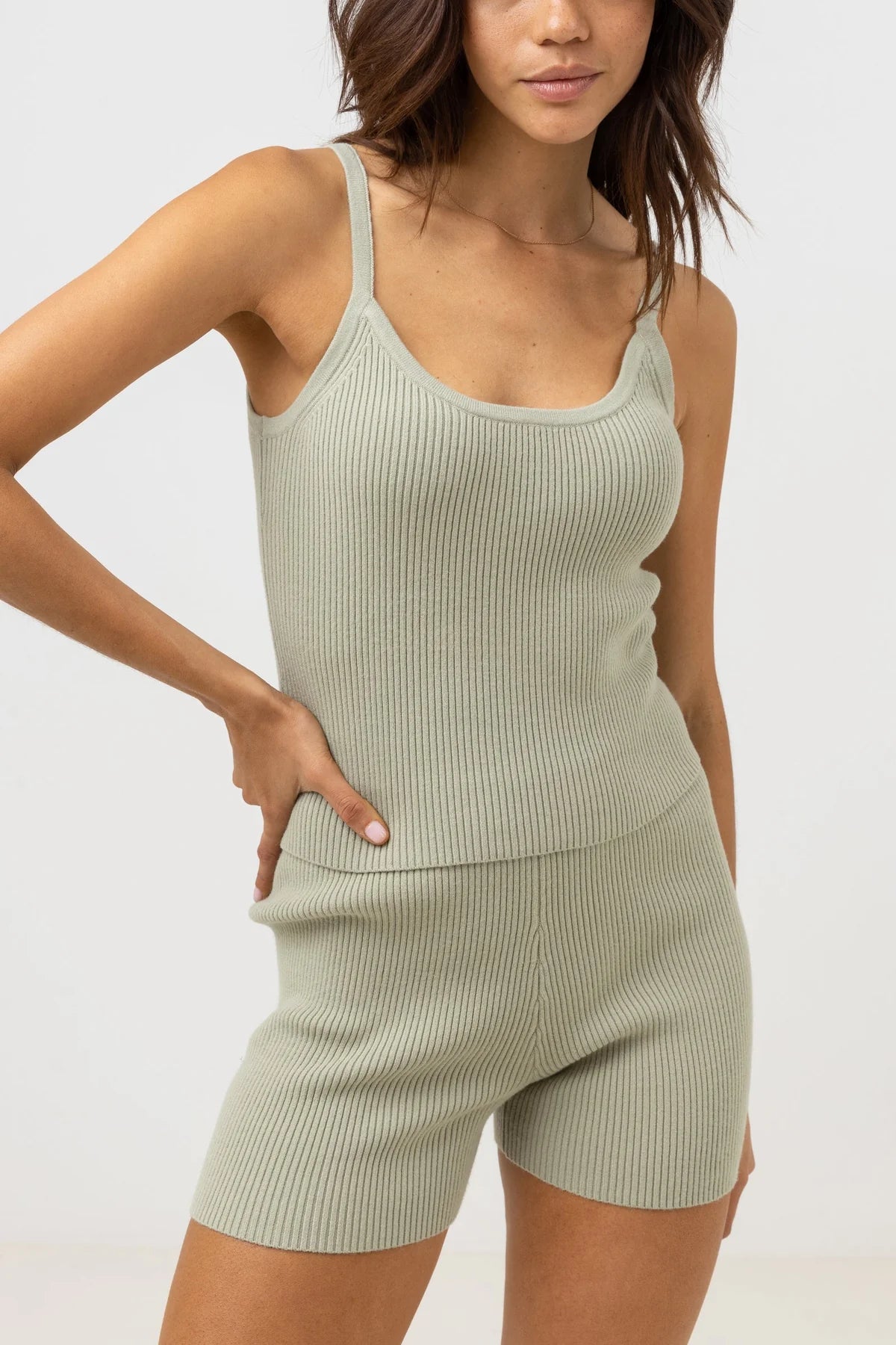 Yumi Knit Top Aloe