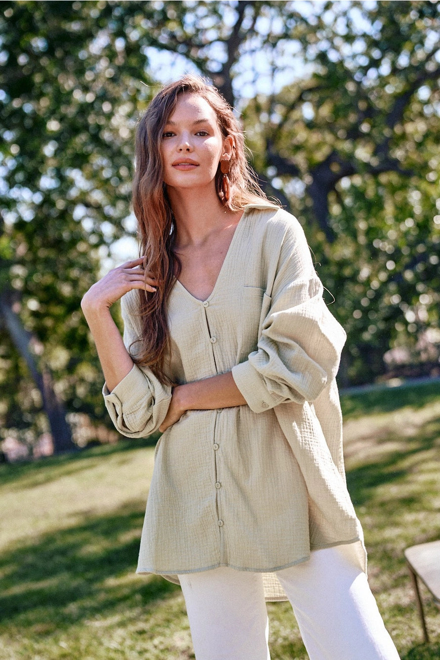 women's oversized top