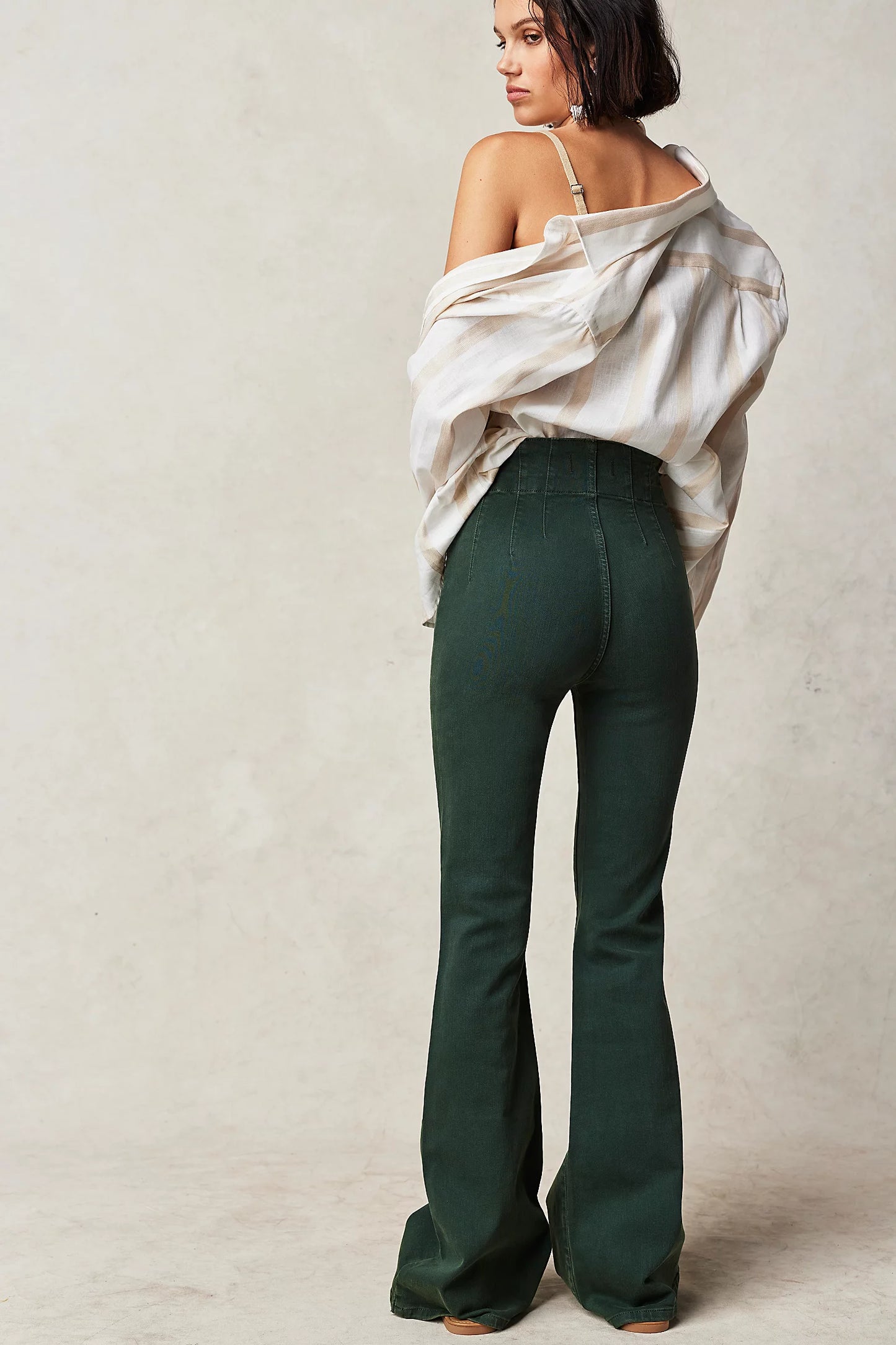 women's long flare jeans 