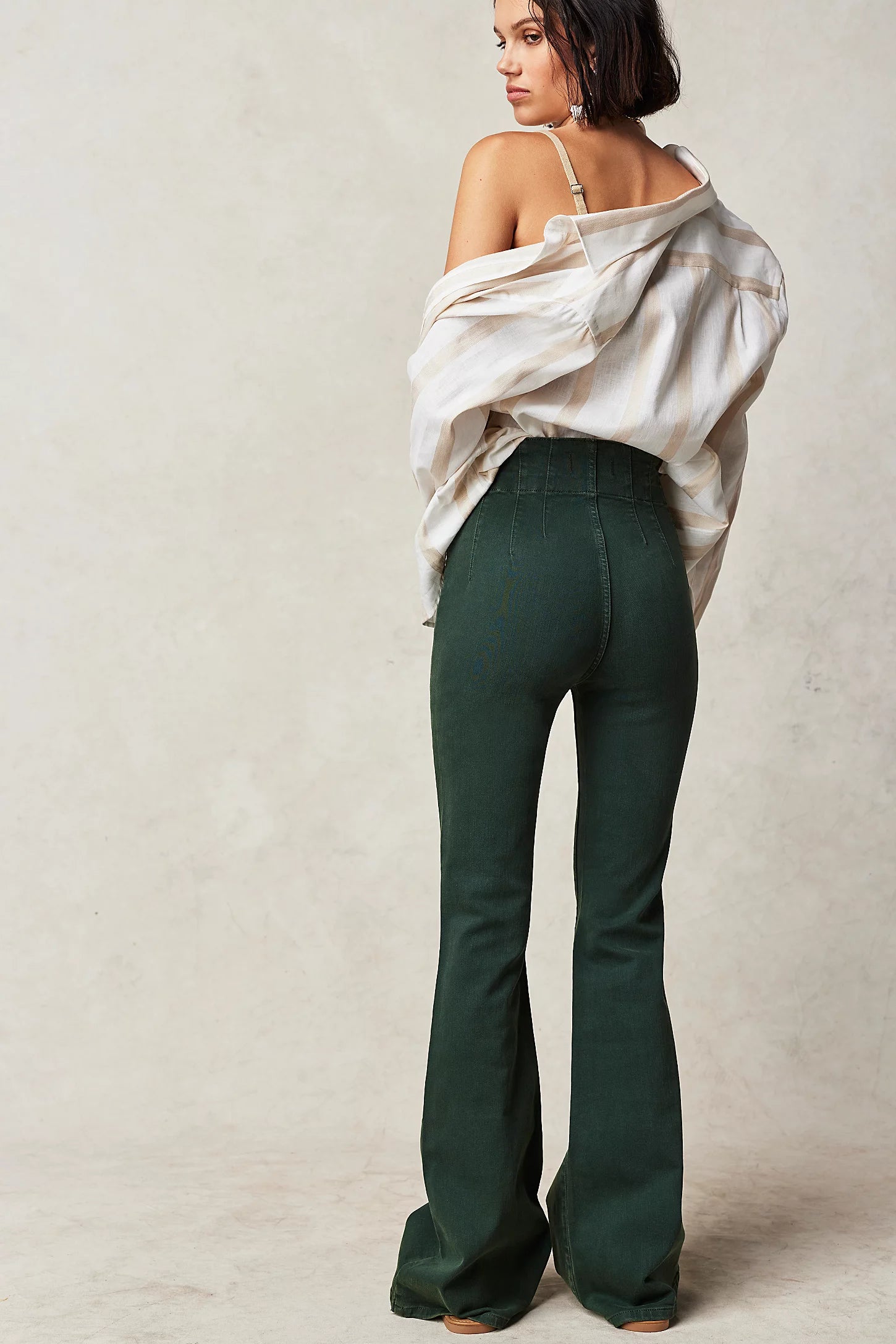 women's long flare jeans 